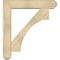 Ekena Millwork Westlake Craftsman Rough Sawn Bracket w/ Offset Brace, Douglas Fir, 8"W x 40"D x 44"H BKT0806X40X44WTL04RDF - alternate 3